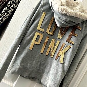Small Victoria’s Secret PINK jacket zip up.💕